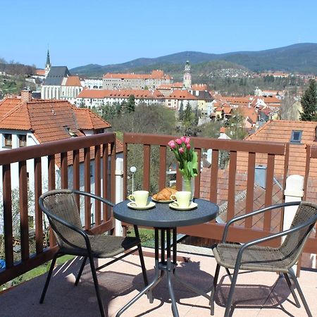 Ubytování s vyhlídkou Cesky Krumlov Exterior foto