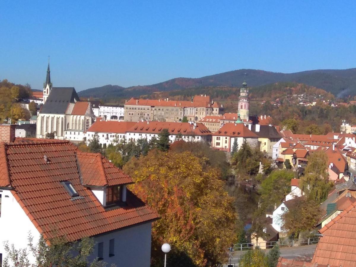 Ubytování s vyhlídkou Cesky Krumlov Exterior foto